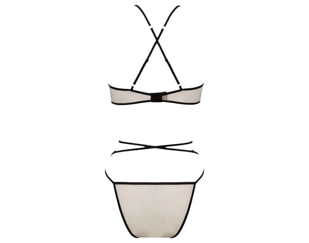 Passion Chika - melltartó szett (krém)