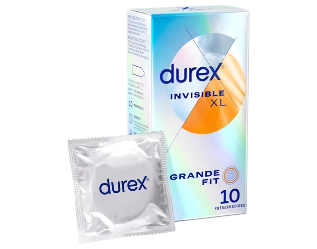 Durex Invisible XL - extra nagy óvszer (10db)