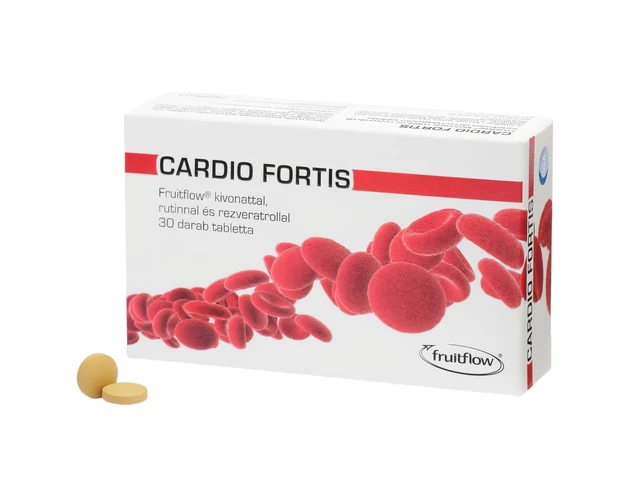 Cardio Fortis - étrend kiegészítő kapszula férfiaknak (30db)