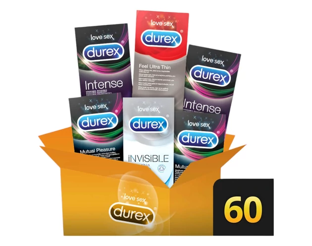 Durex Premium - extra élvezet óvszer csomag (6x10db)