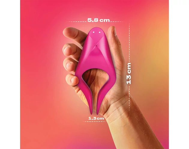 Durex Tease & Ride - Intim pont vibrátor (pink)