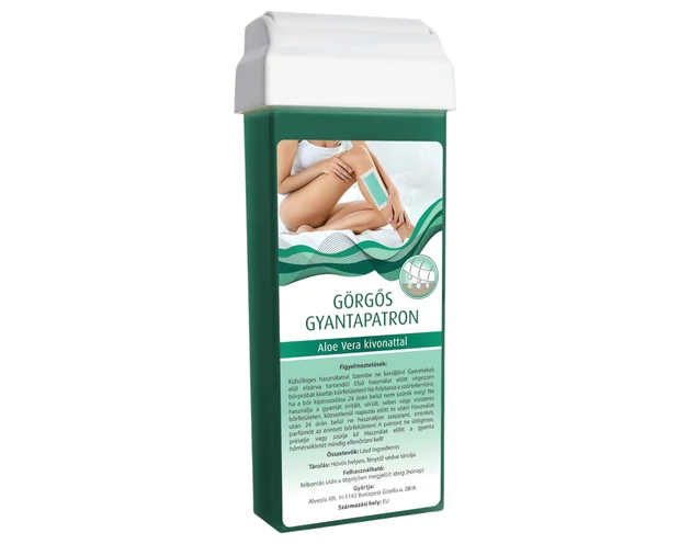 Görgős gyanta patron széles görgőfejjel (100ml) - aloe vera