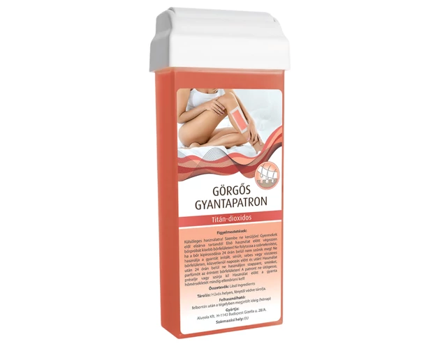 Görgős gyanta patron - titán-dioxiddal (100ml)