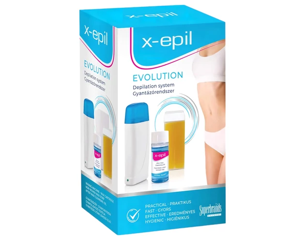 X-Epil Evolution - gyantázó szett