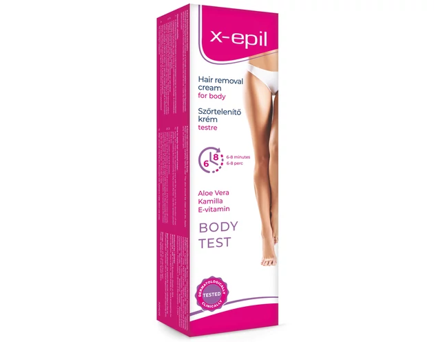 X-Epil - szőrtelenítő krém (75ml)