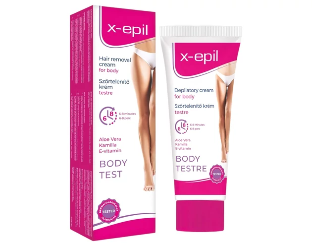 X-Epil - szőrtelenítő krém (75ml)