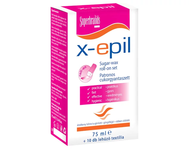X-Epil - patronos cukor gyantázó szett