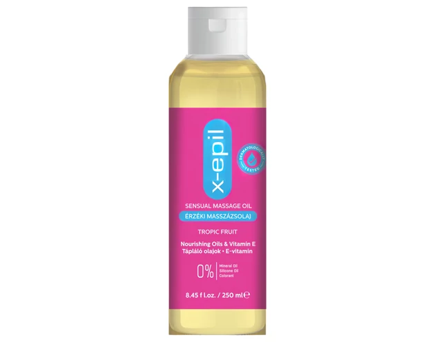 X-Epil Érzéki masszázsolaj (250ml) 