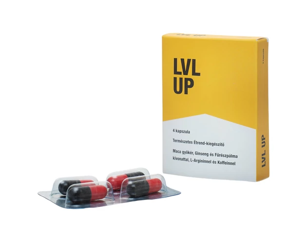 LVL UP - term. étrend kiegészítő férfiaknak (4db)