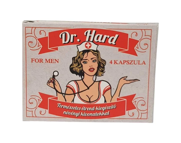 Dr. Hard for men - term. étrend kiegészítő férfiaknak (4db)
