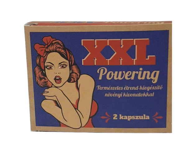 XXL Powering - természetes étrend kiegészítő férfiaknak (2db)