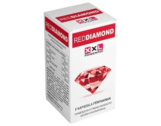 Red Diamond - természetes étrend kiegészítő férfiaknak (8db)