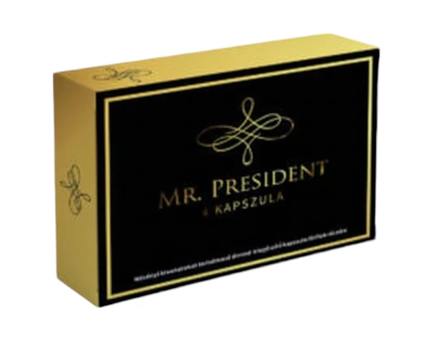 Mr. President - étrend kiegészítő kapszula férfiaknak (4db)
