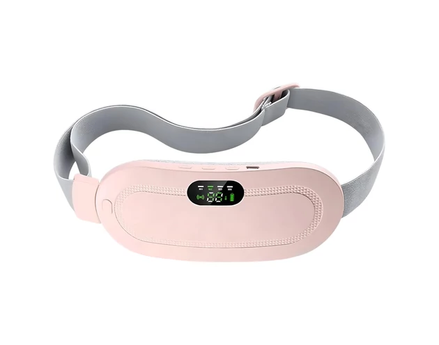 EMS - akkus, menstruációs masszírozó öv (pink)