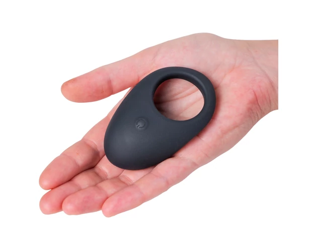 Desirel Halo - okos, vibrációs péniszgyűrű (fekete)