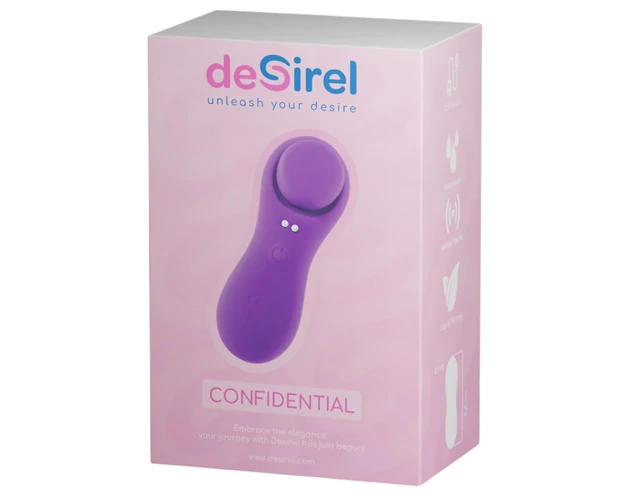 Desirel Confidential - okos bugyi vibrátor (lila)