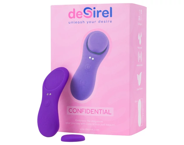 Desirel Confidential - okos bugyi vibrátor (lila)
