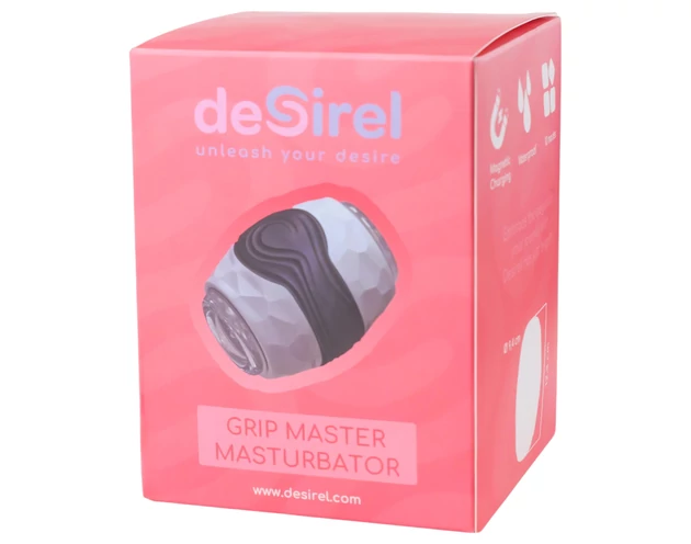 Desirel Grip Master - szorító maszturbátor (szürke)