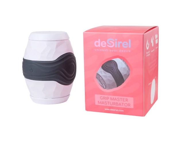 Desirel Grip Master - szorító maszturbátor (szürke)