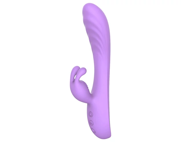 Desirel Hop & Buzz Bunny - nyuszis, csiklókaros vibrátor (pink)