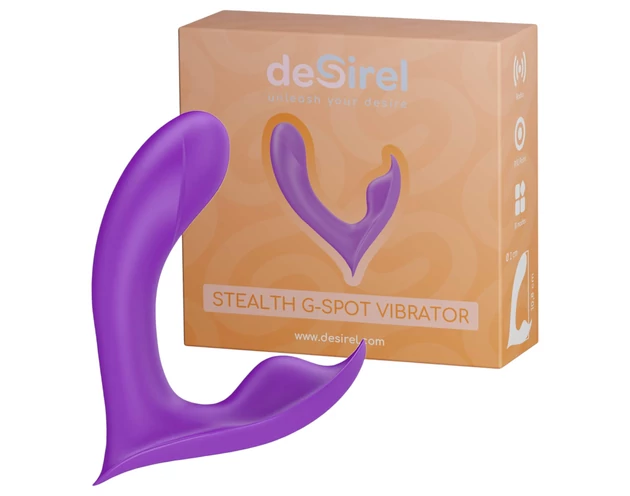 Desirel Insider - G-pont és prosztata vibrátor (lila)