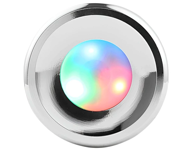 Desirel GlowPlug - világító anál plug - kicsi (ezüst)
