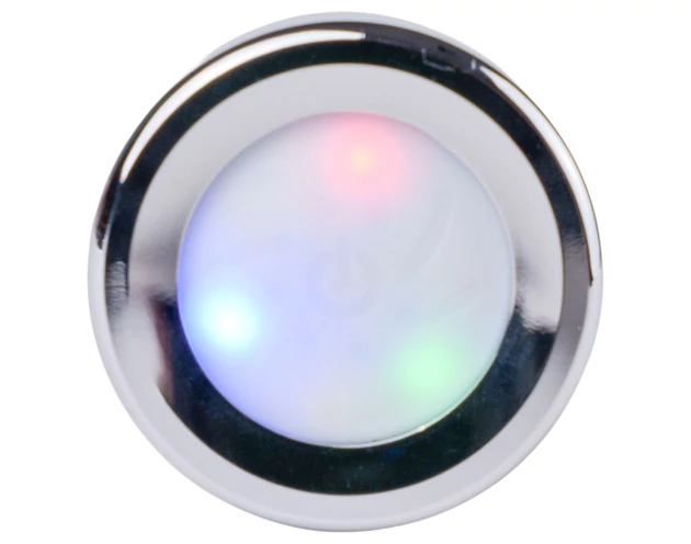 Desirel GlowPlug - világító anál plug - kicsi (ezüst)