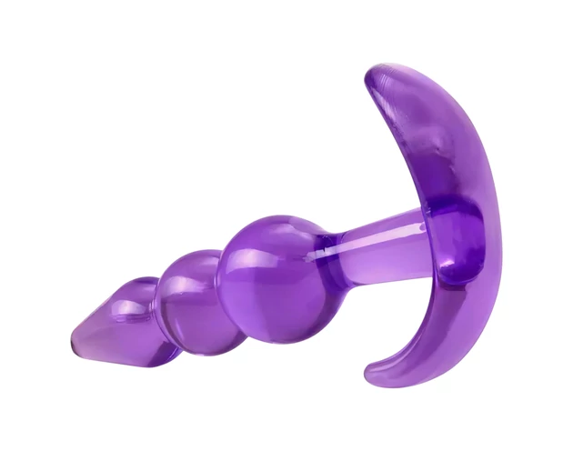 Desirel - gömbös anál plug (lila)