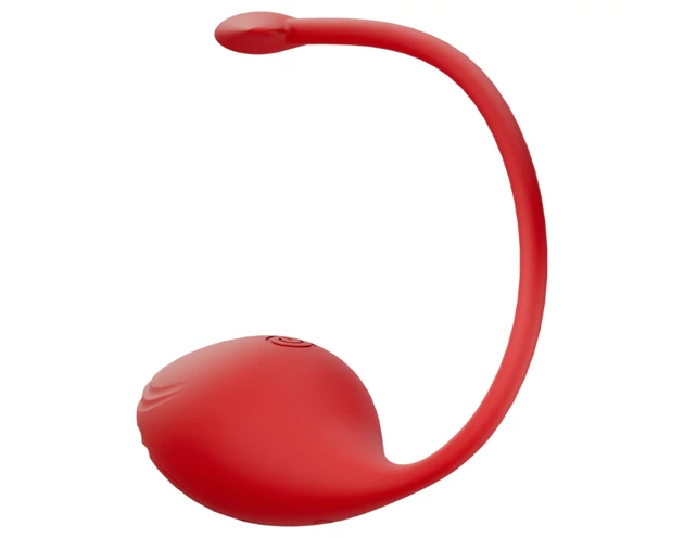 Funny Me - okos vibrációs tojás ördögvillával (piros)