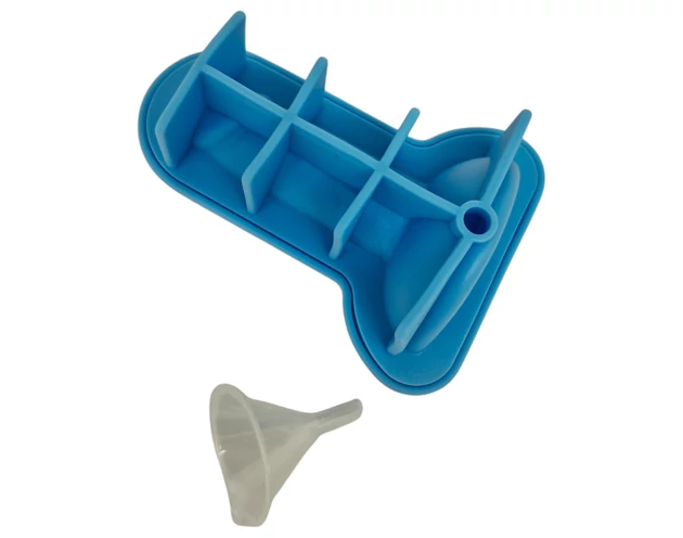 Dildó jégkocka készítő (kék)