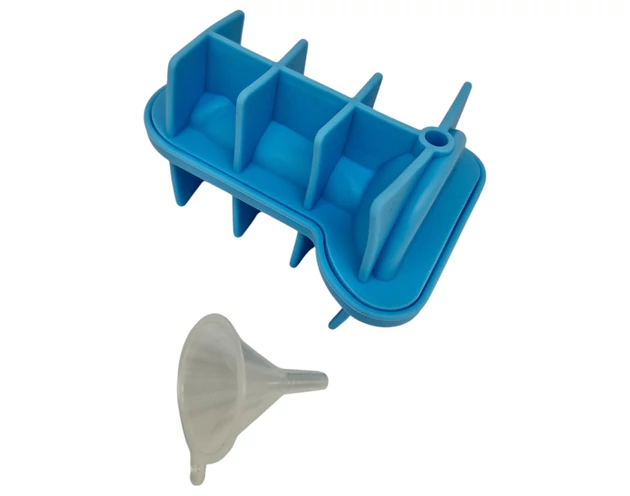 Dildó jégkocka készítő (kék)