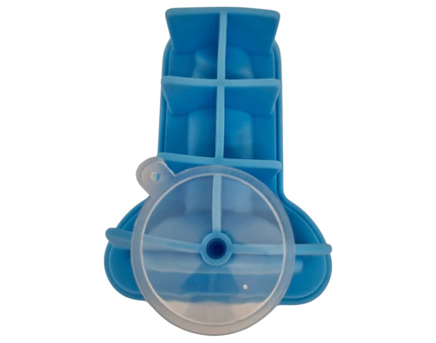 Dildó jégkocka készítő (kék)