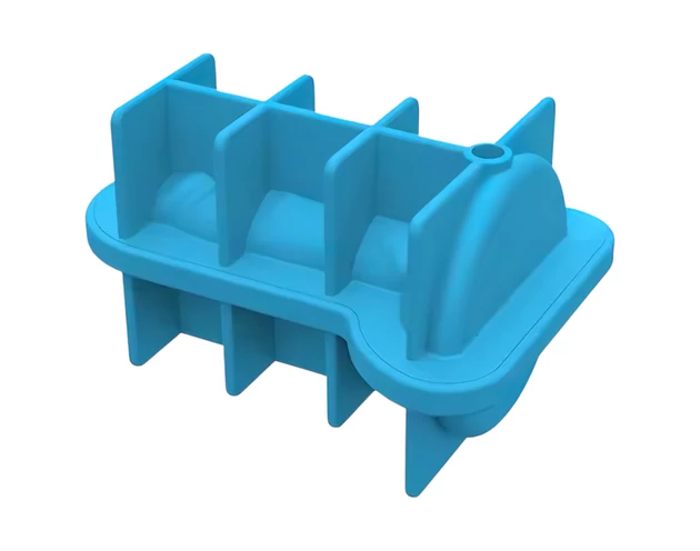 Dildó jégkocka készítő (kék)