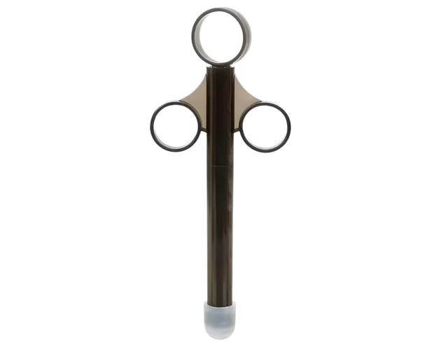 Síkosító adagoló fecskendő (fekete)