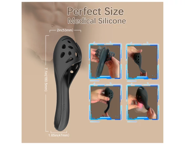 Biu-Biu - péniszvibrátor (fekete)