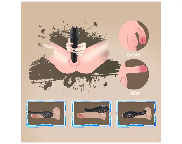 Biu-Biu - péniszvibrátor (fekete)