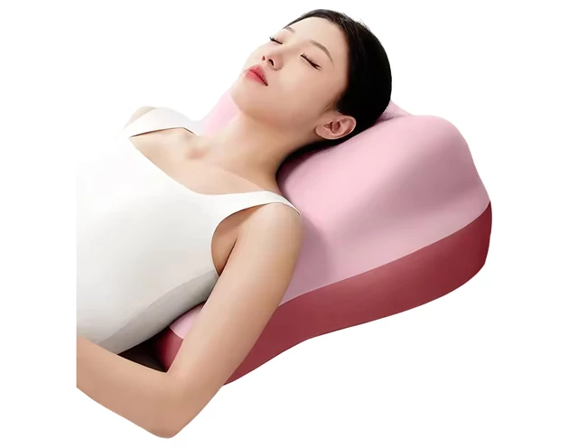 Magic Pillow - Memóriahabos párna dildótartóval (pink)