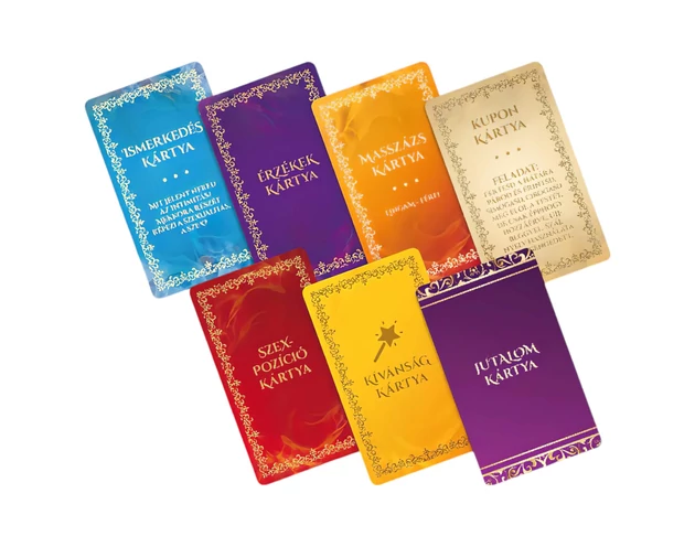 Érzékek Játéka - felnőtt szex társasjáték