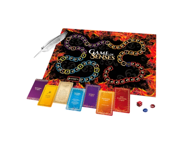 Érzékek Játéka - felnőtt szex társasjáték (angol)