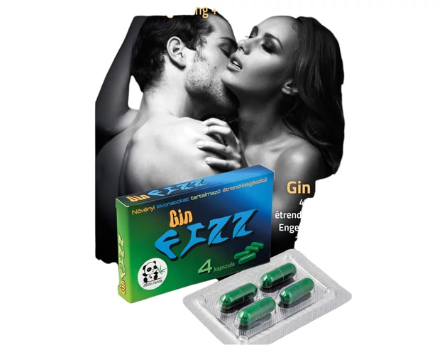 Gin FIZZ Plus - étrend kiegészítő (4db)
