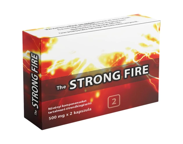 Strong Fire Plus - étrend kiegészítő kapszula férfiaknak (2db)