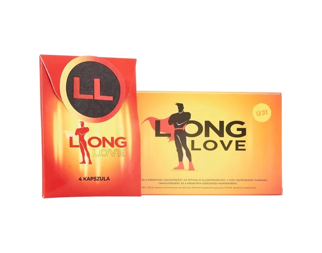 Long Love - magömlést késleltető étrend kiegészítő (4db)