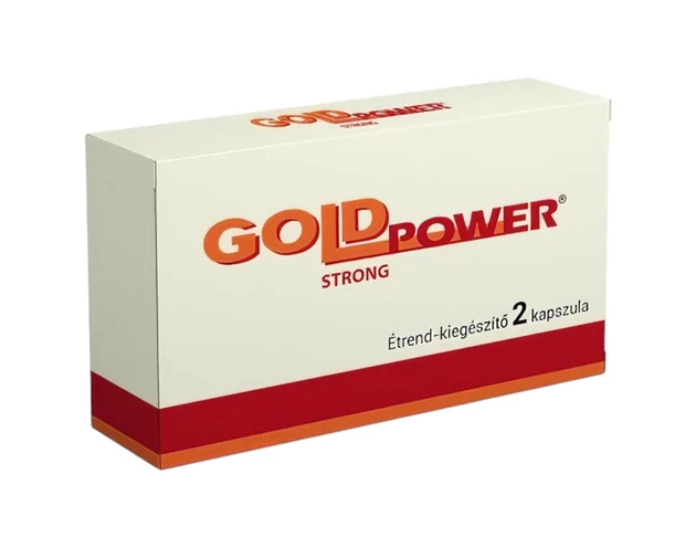 Gold Power - étrend-kiegészítő kapszula férfiaknak (2db)