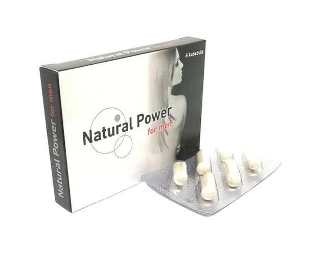 Natural Power - étrend kiegészítő kapszula férfiaknak (6db)