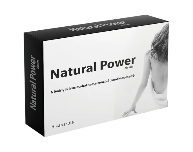 Natural Power - étrend kiegészítő kapszula férfiaknak (6db)