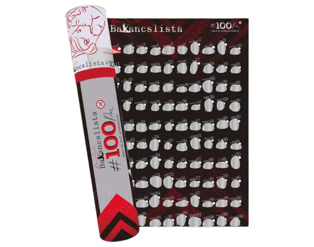 Bakancslista - 100 póz, amit ki kell próbálnod! társasjáték