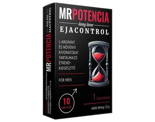 MrPotencia Long Love Ejacontrol - késleltető kapszula (10db)