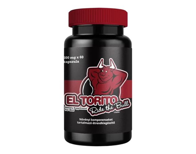 El Torito - étrend kiegészítő kapszula férfiaknak (60db)