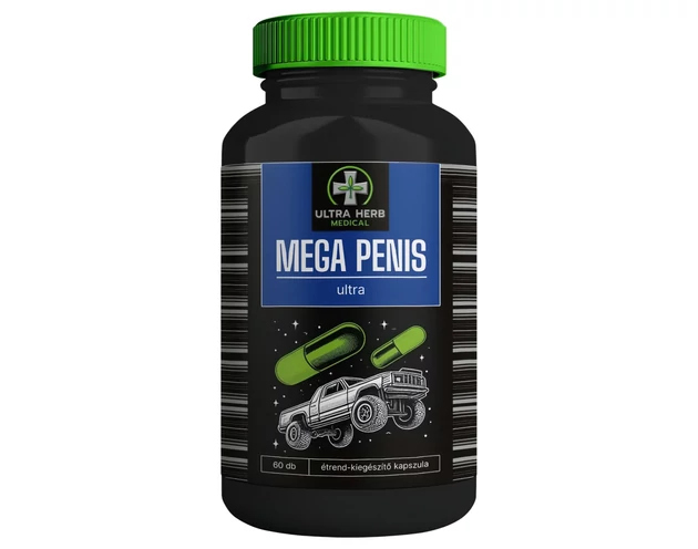 MEGA PENIS ultra - étrend-kiegészítő kapszula férfiaknak (60db)