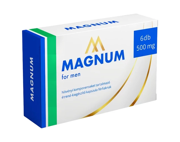 Magnum - étrend-kiegészítő kapszula férfiaknak (6db)